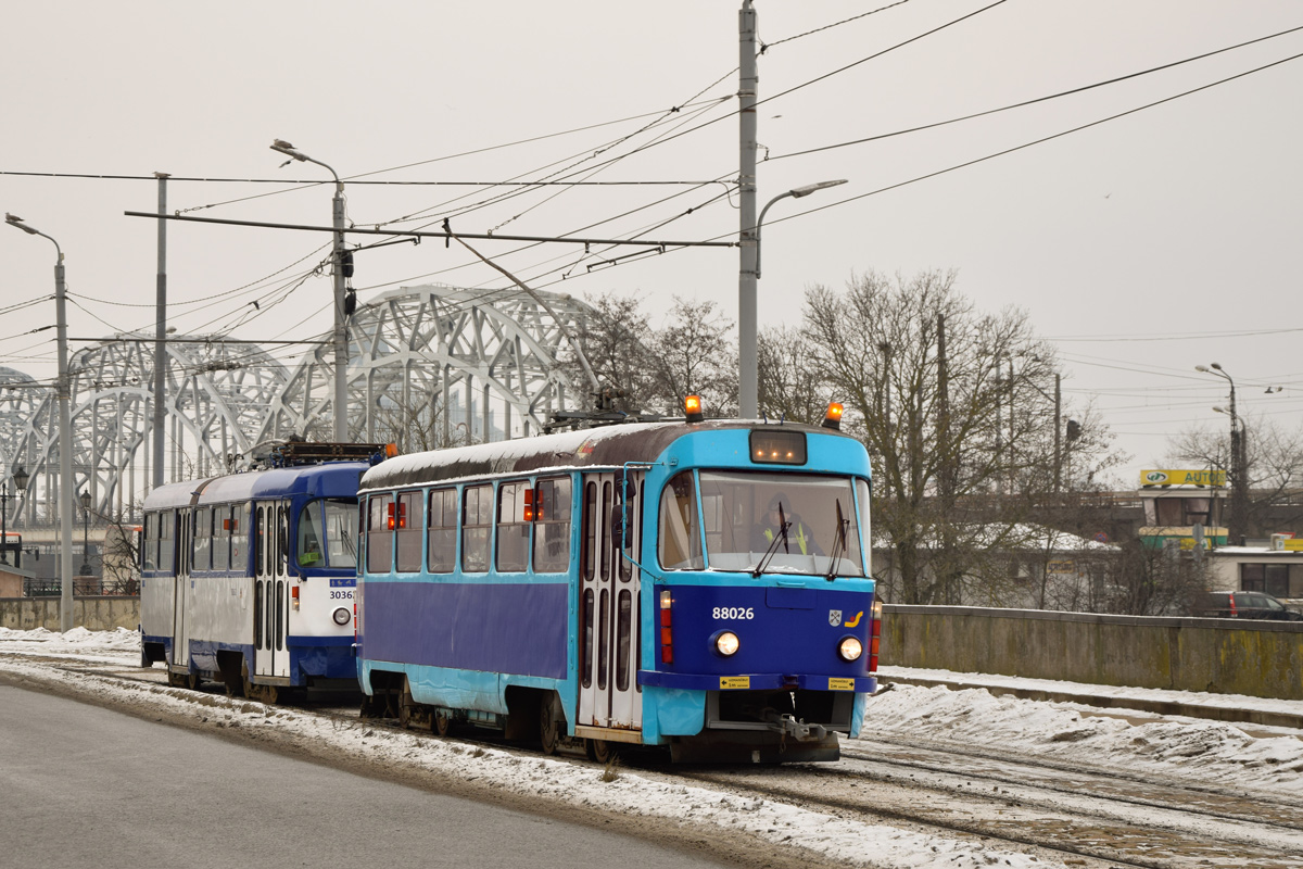 Рига, Tatra T3SU № 88026