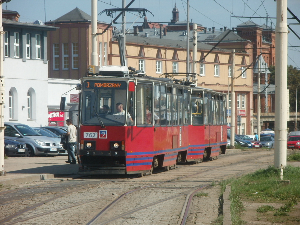 Щецин, Konstal 105Na № 762