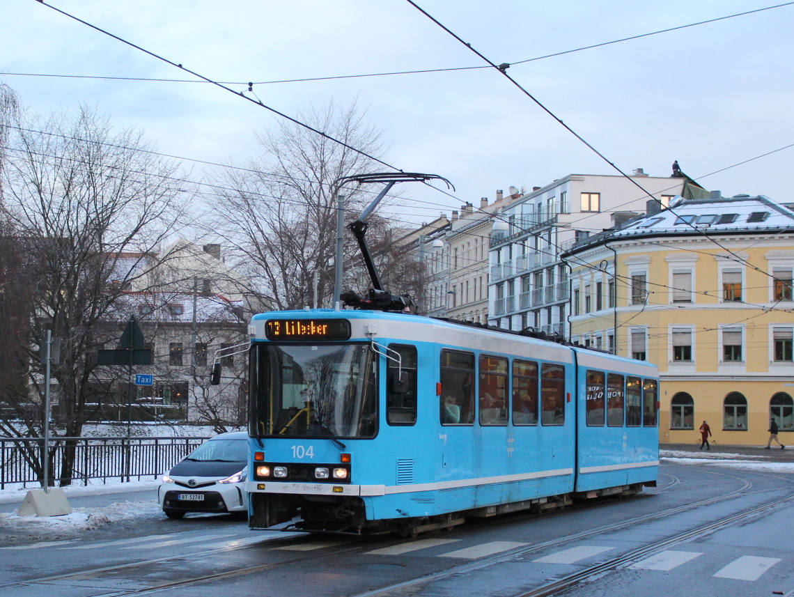 Осло, Duewag SL 79/I № 104