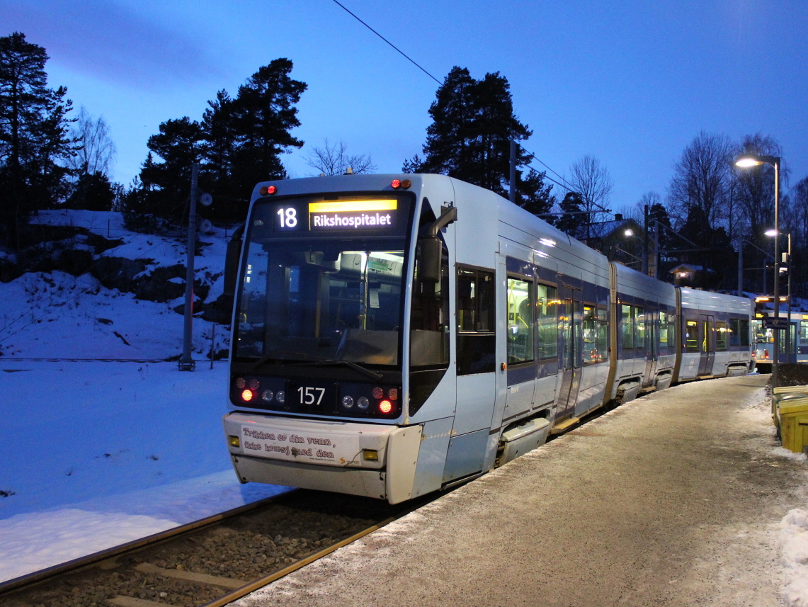 Осло, Ansaldo/Firema SL 95 № 157