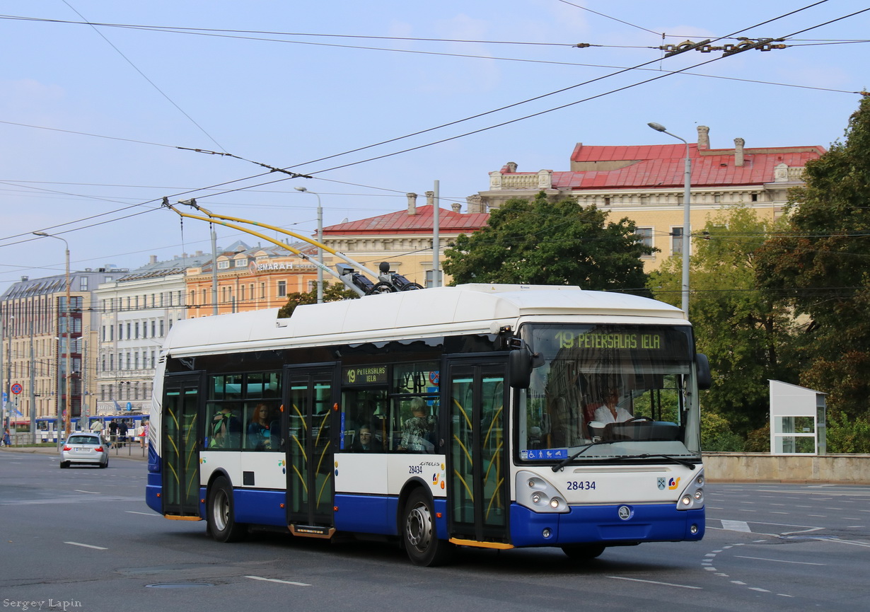 Рига, Škoda 24Tr Irisbus Citelis № 28434 Рига, Škoda 24Tr Irisbus Citelis № 28434