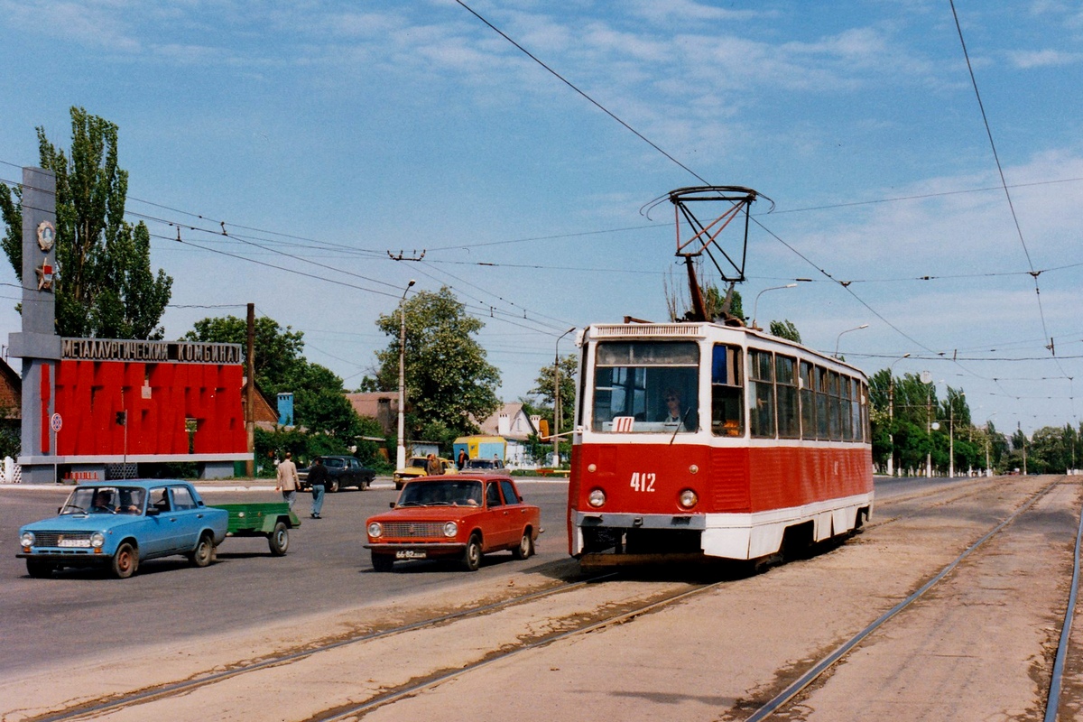 Мариуполь, 71-605 (КТМ-5М3) № 412