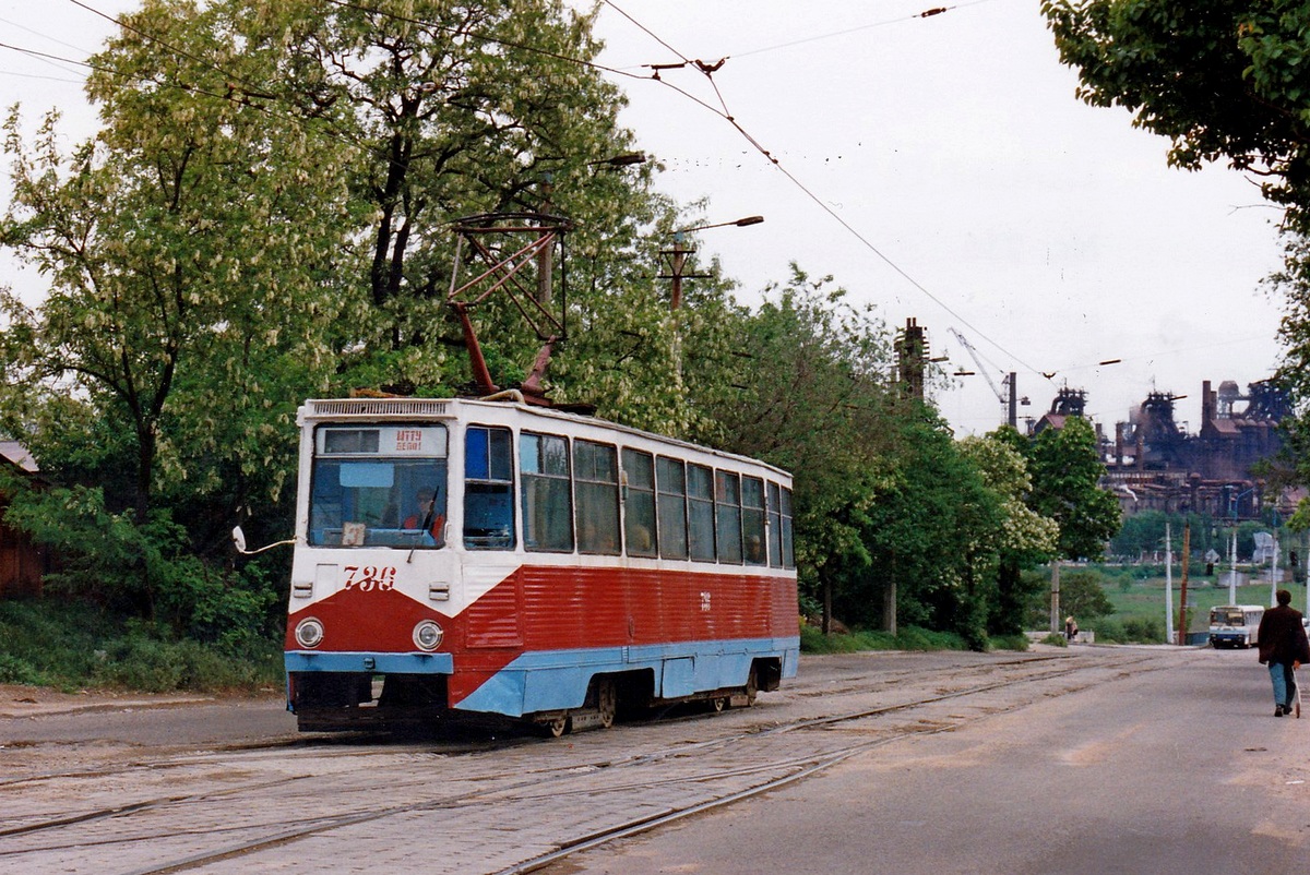 Мариуполь, 71-605 (КТМ-5М3) № 736