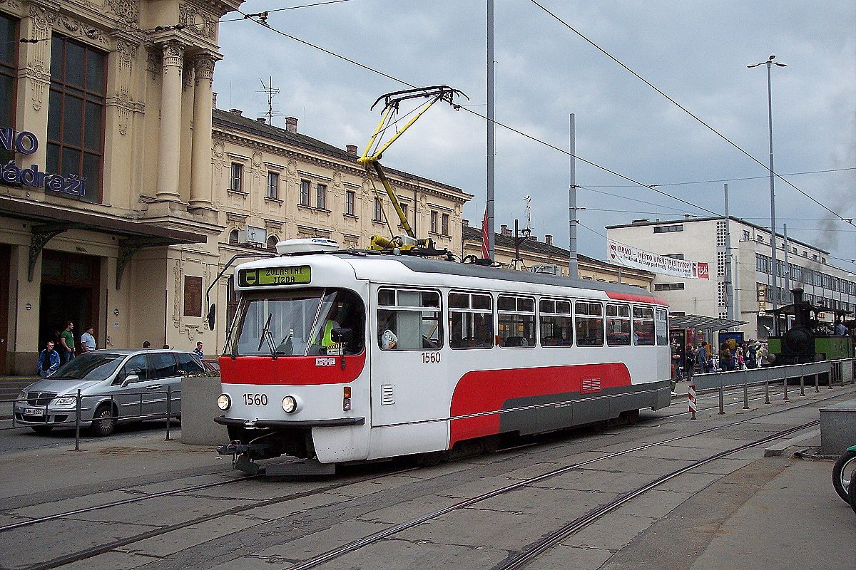 Brno, Tatra T3R.EV č. 1560