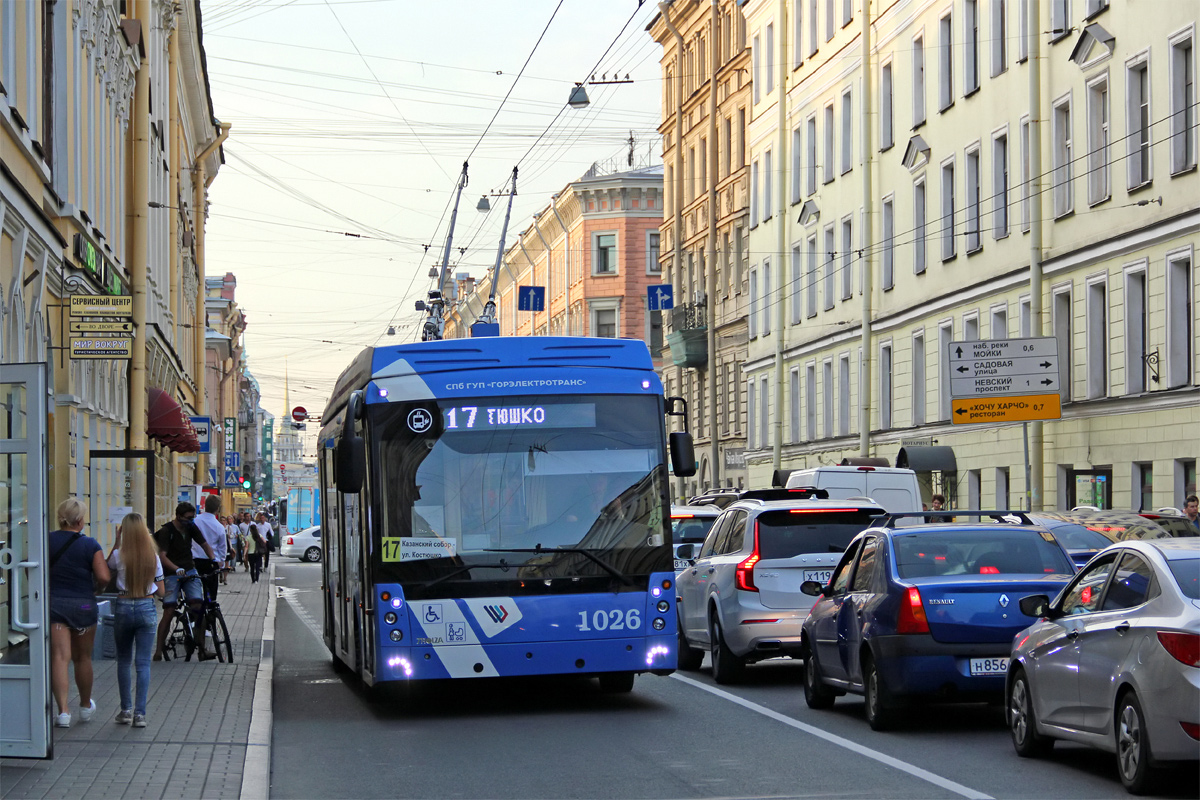 Sankt Petersburg, Trolza-5265.08 “Megapolis” Nr. 1026