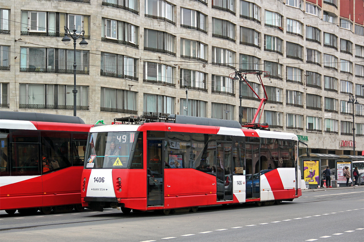 Санкт-Петербург, 71-153 (ЛМ-2008) № 1406 Санкт-Петербург, 71-153 (ЛМ-2008) № 1406