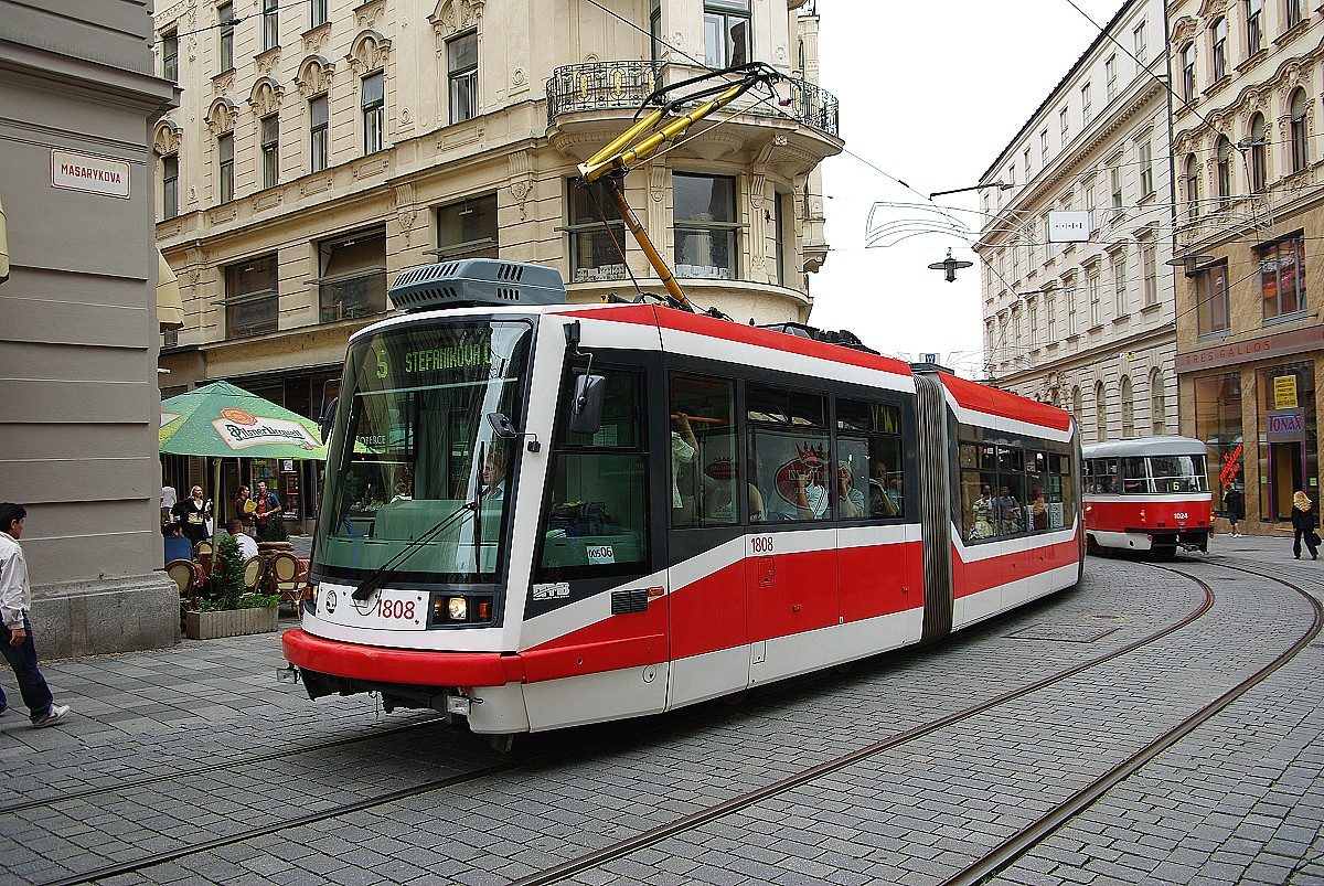 Брно, Škoda 03T6 Anitra № 1808