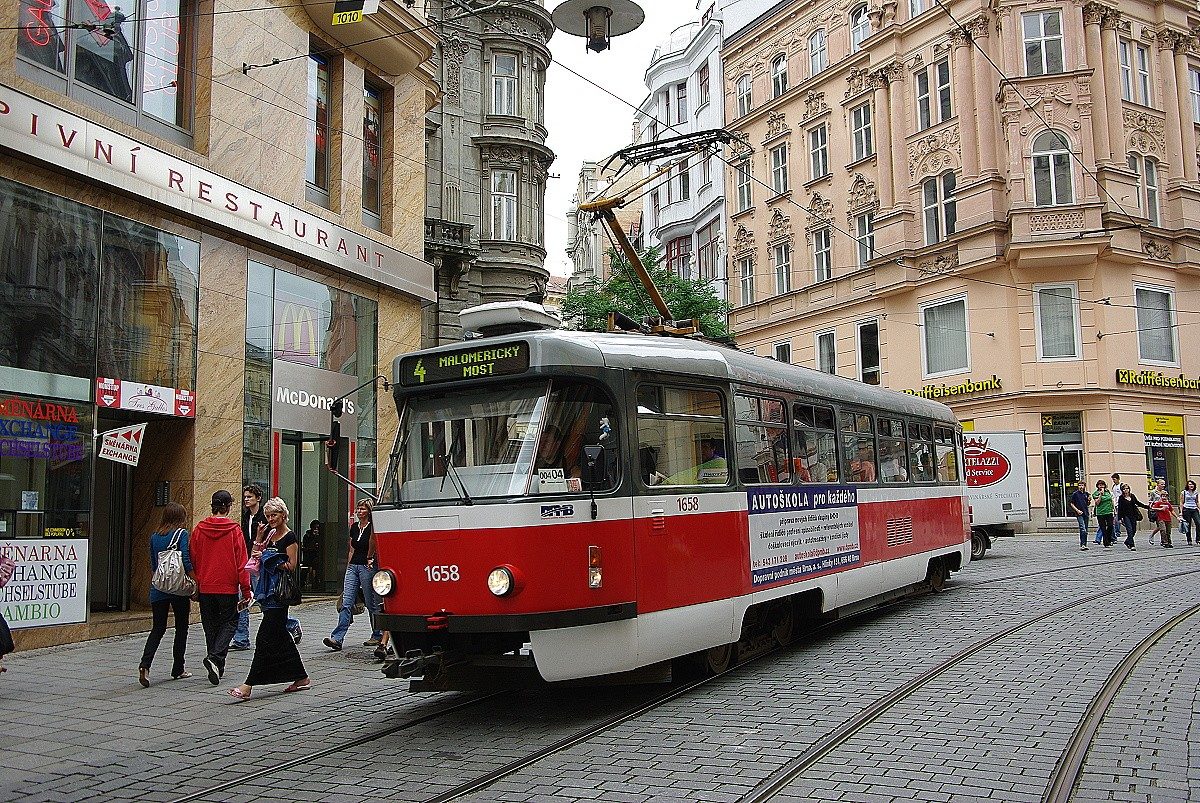 Брно, Tatra T3R.PV № 1658