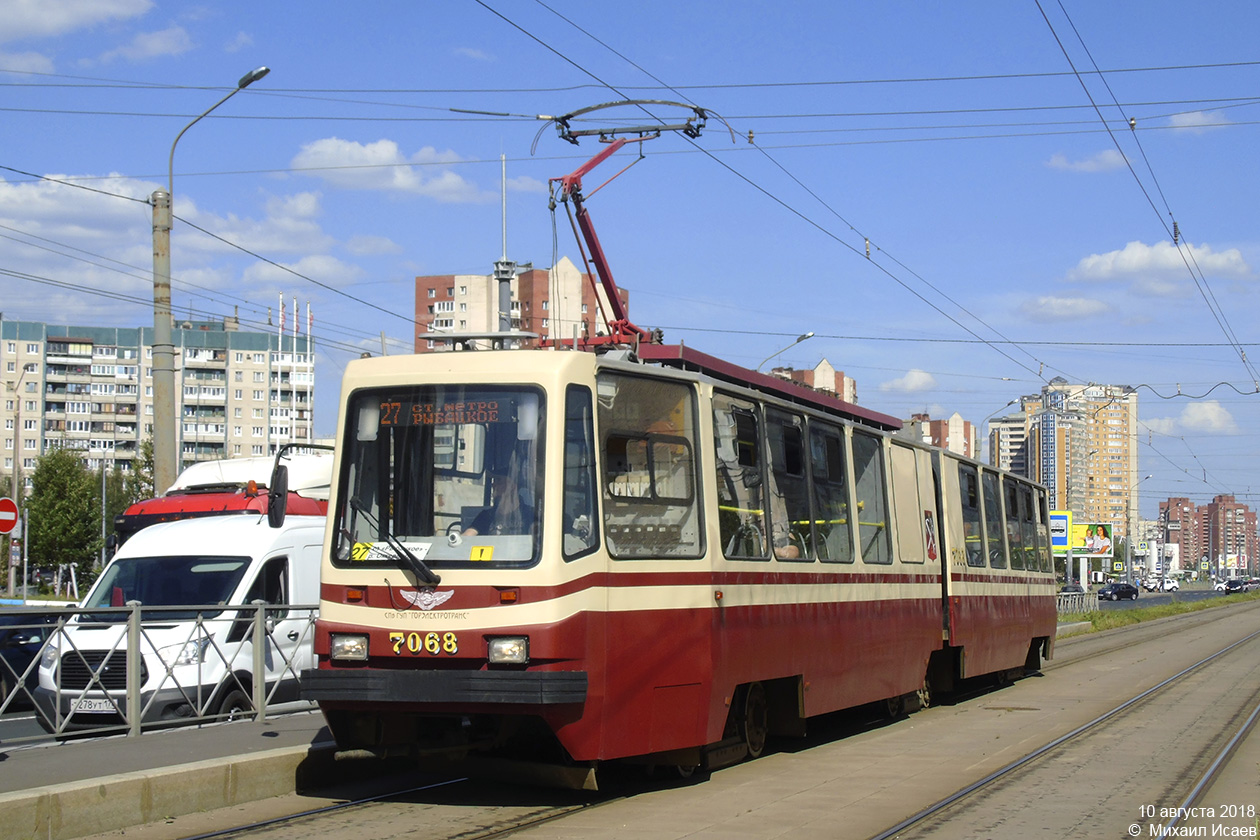 Санкт-Петербург, ЛВС-86К № 7068