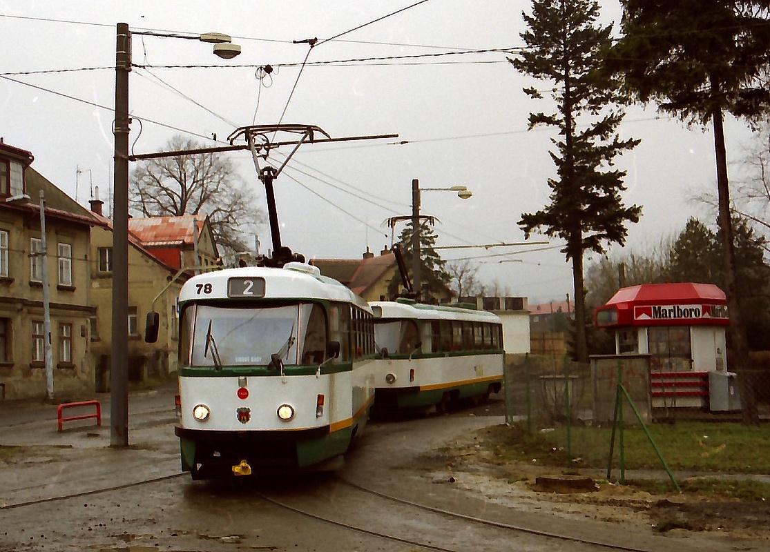 Liberec ― Jablonec nad Nisou, Tatra T3M.04 č. 78