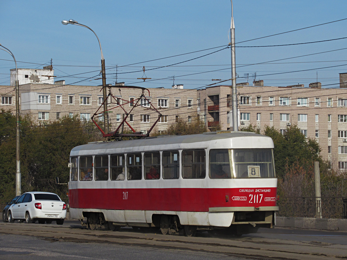 Самара, Tatra T3SU № 2117