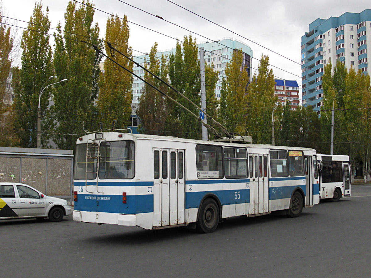 Samara, ZiU-682G [G00] Nr 55; Samara — Terminus stations and loops (trolleybus)
