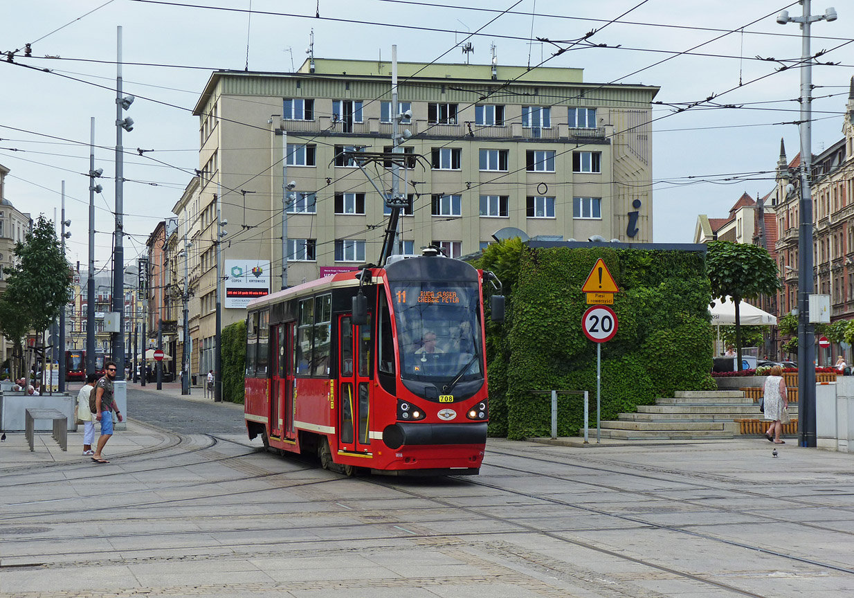 Metropolis GZM, Konstal 105N-HF11AC č. 708