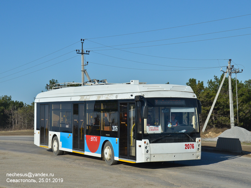 Севастополь, Тролза-5265.03 «Мегаполис» № 2076 Севастополь, Тролза-5265.03 «Мегаполис» № 2076
