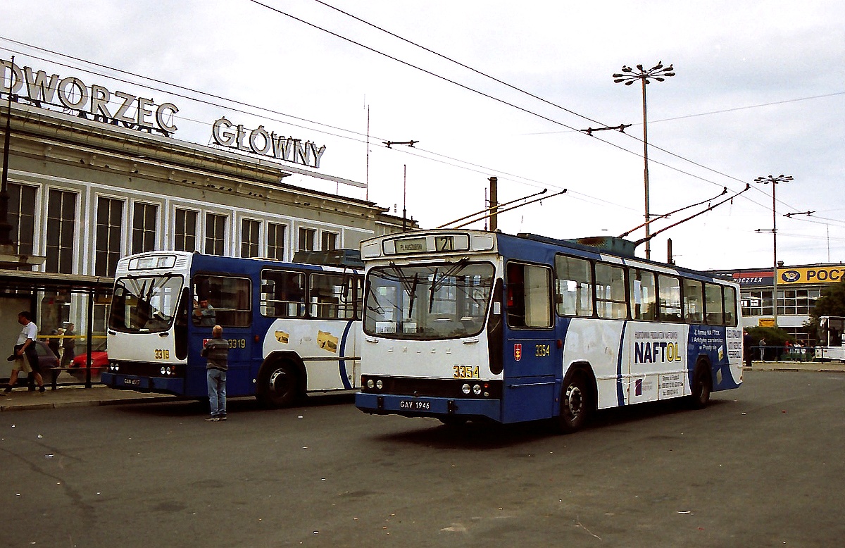 Гдыня, Jelcz/KPNA PR110E № 3354; Гдыня, Jelcz/PNTKM 120ME № 3319