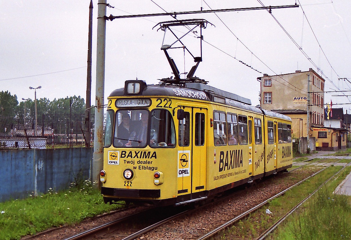 Эльблонг, Westwaggon GT6 № 222