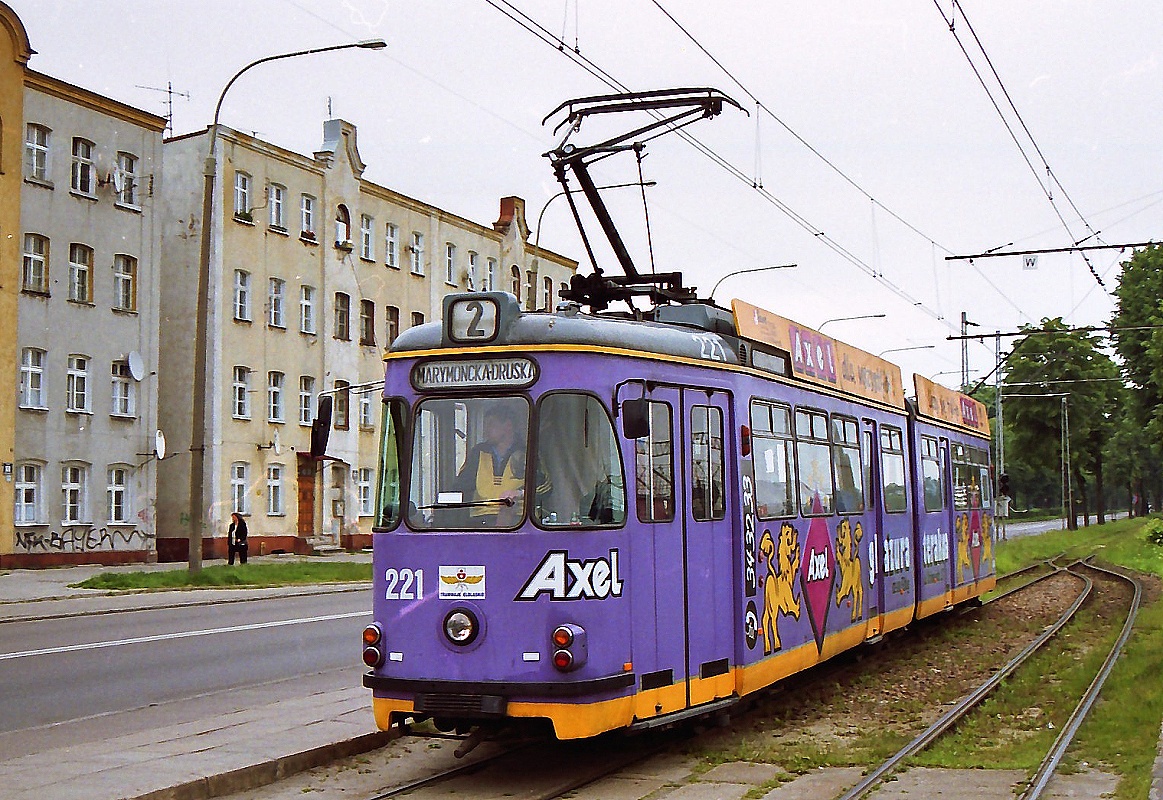 Эльблонг, Westwaggon GT6 № 221