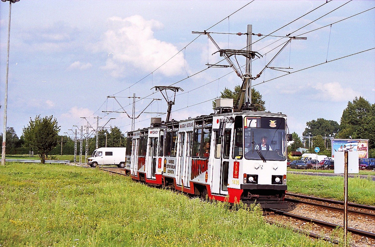 Варшава, Konstal 105Nf № 1436