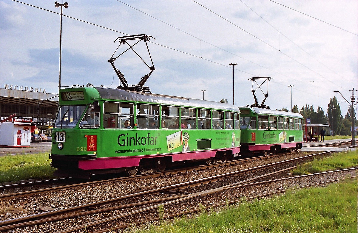 Варшава, Konstal 13N № 690