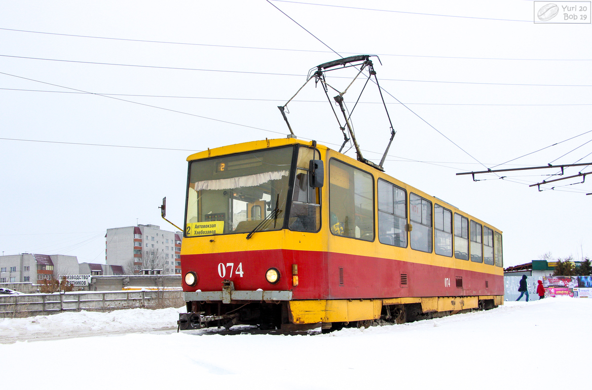 Курск, Tatra T6B5SU № 074