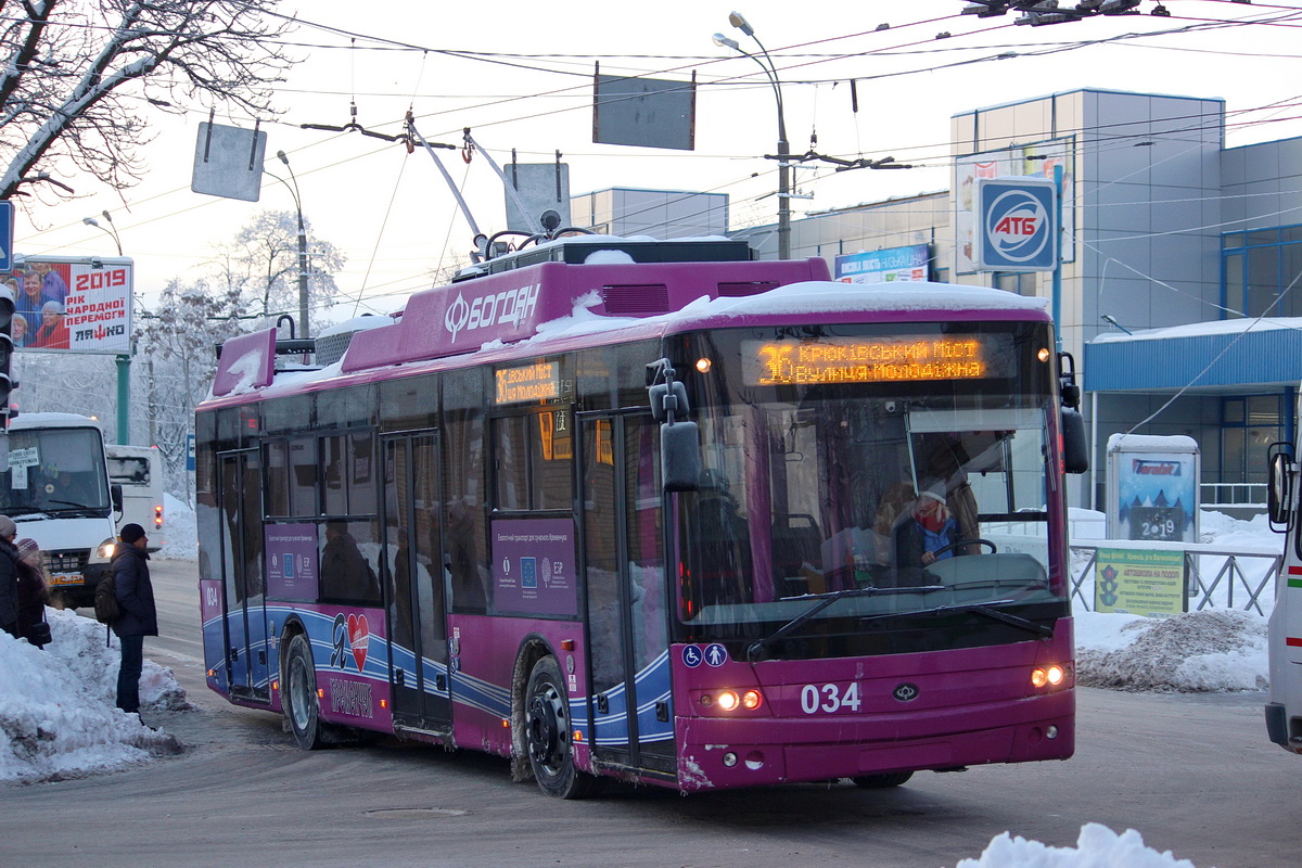 Кременчуг, Богдан Т70117 № 034
