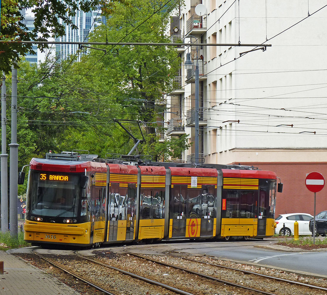 Варшава, PESA Jazz 128N № 3616