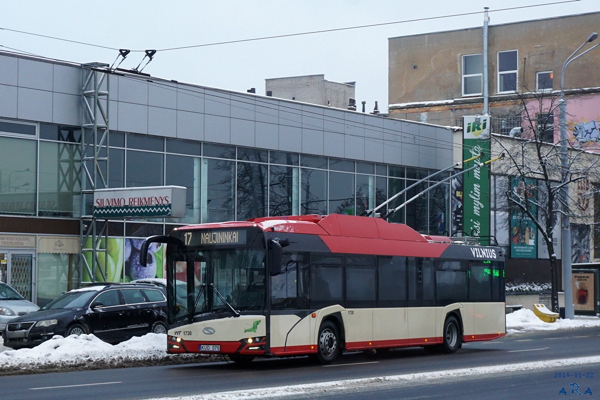 Vilnius, Solaris Trollino IV 12 Škoda # 1730