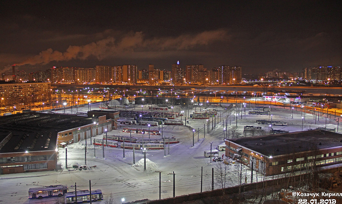 Санкт-Петербург — Совмещённый трамвайно-троллейбусный парк