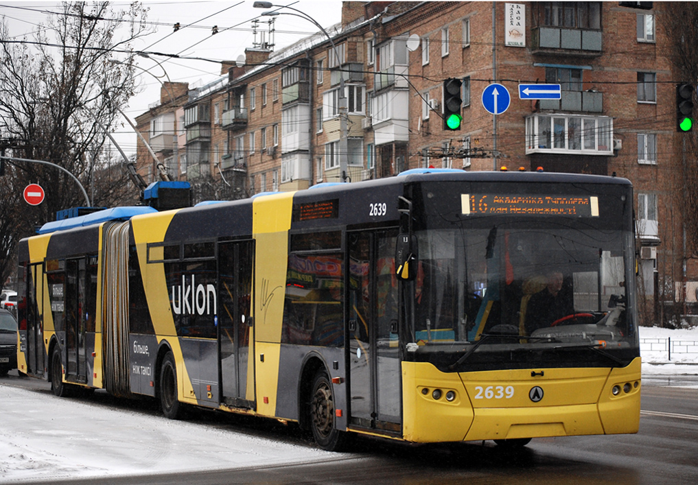 Kyjev, LAZ E301D1 č. 2639 Kyjev, LAZ E301D1 č. 2639