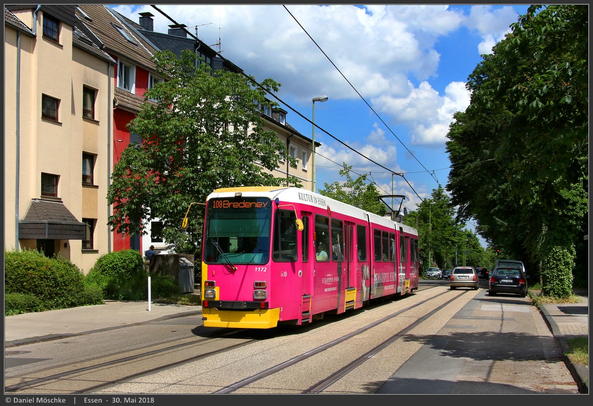 Эссен – Мюльхайм-ан-дер-Рур, Duewag M8C № 1172