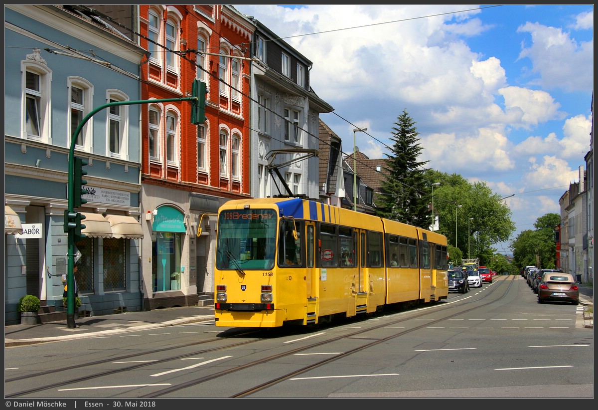 Эссен – Мюльхайм-ан-дер-Рур, Duewag M8C № 1158