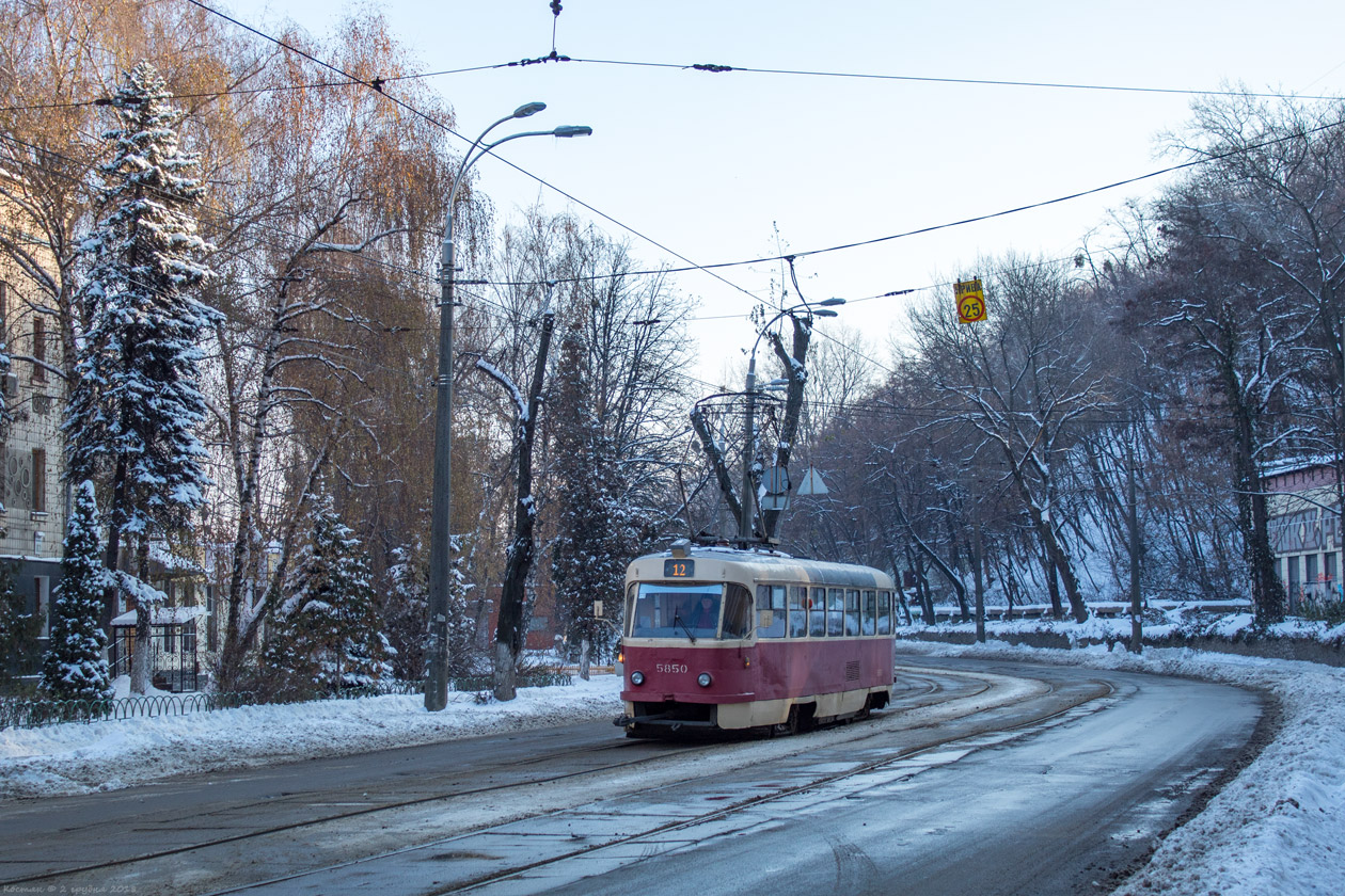 Киев, Tatra T3SU № 5850 Киев, Tatra T3SU № 5850