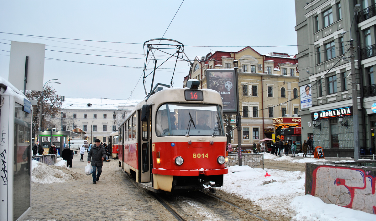 Киев, Tatra T3SUCS № 6014