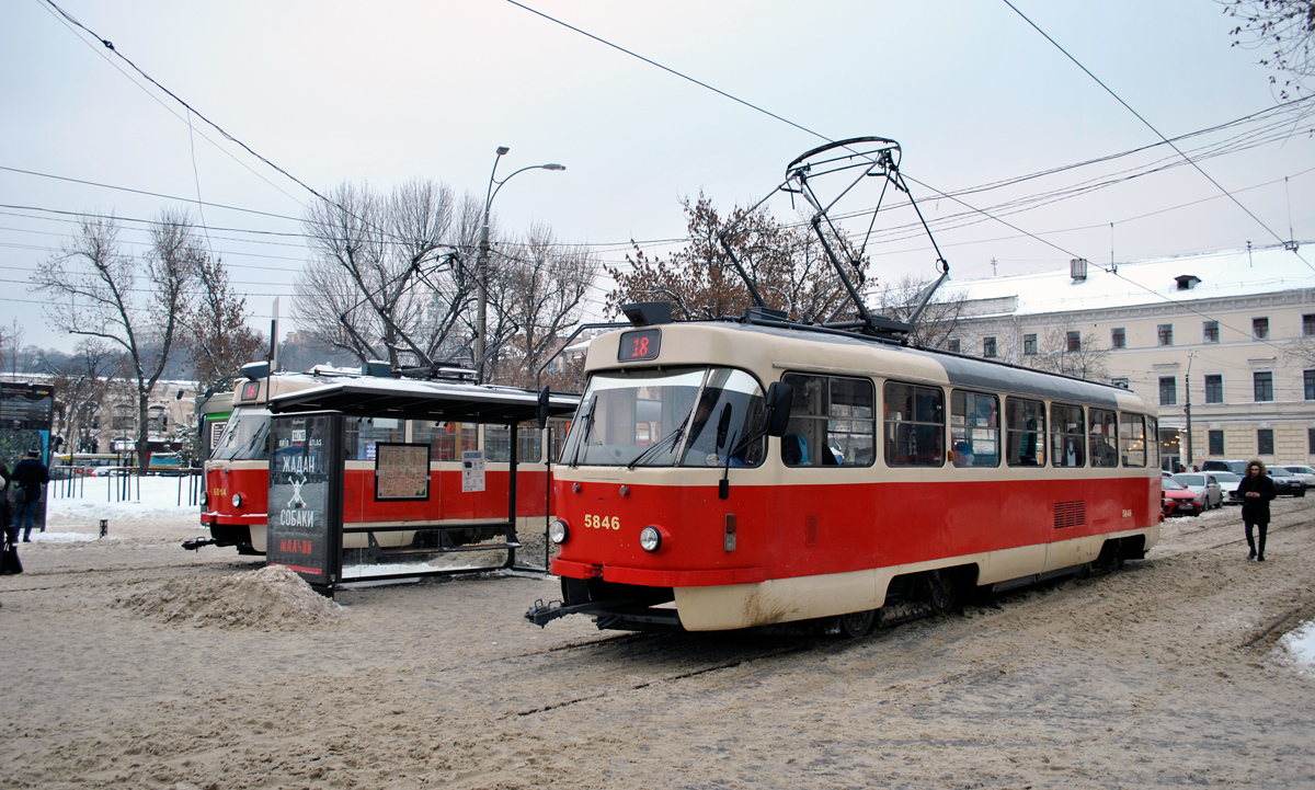 Киев, Tatra T3SUCS № 5846
