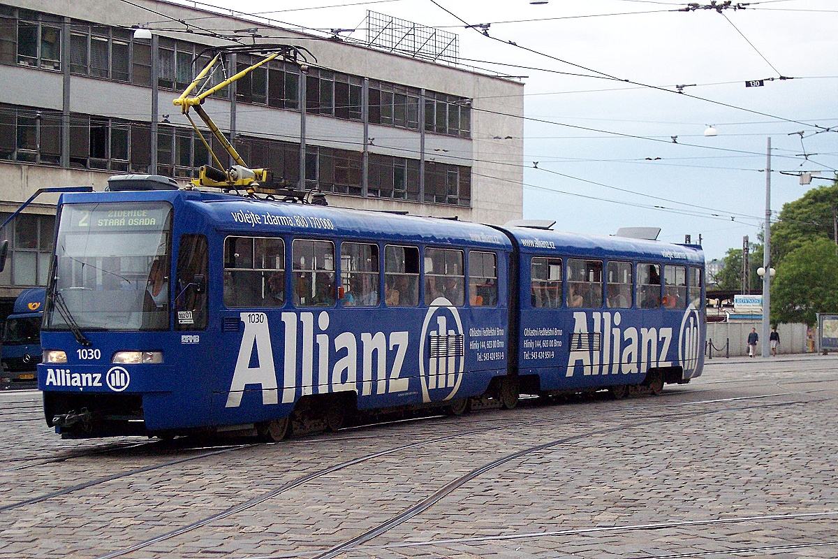 Брно, Tatra K2R.03-P № 1030