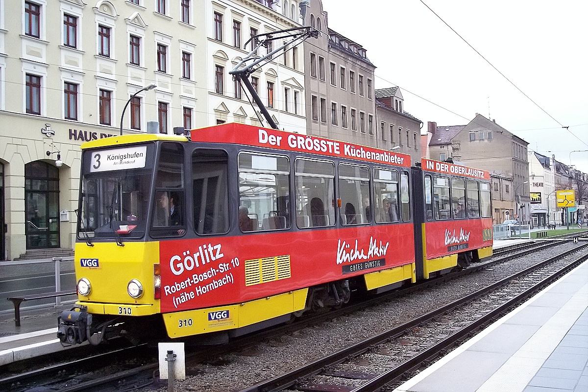 Гёрлиц, Tatra KT4DC № 310