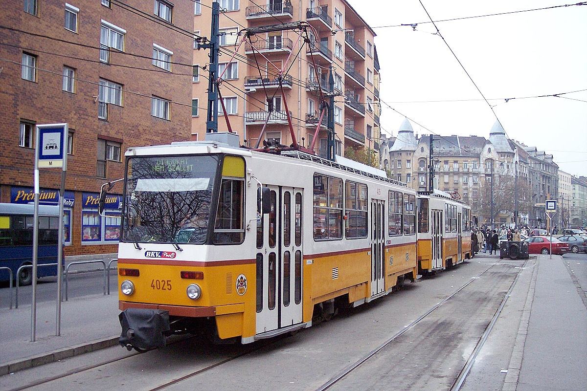 Budapešta, Tatra T5C5K № 4025