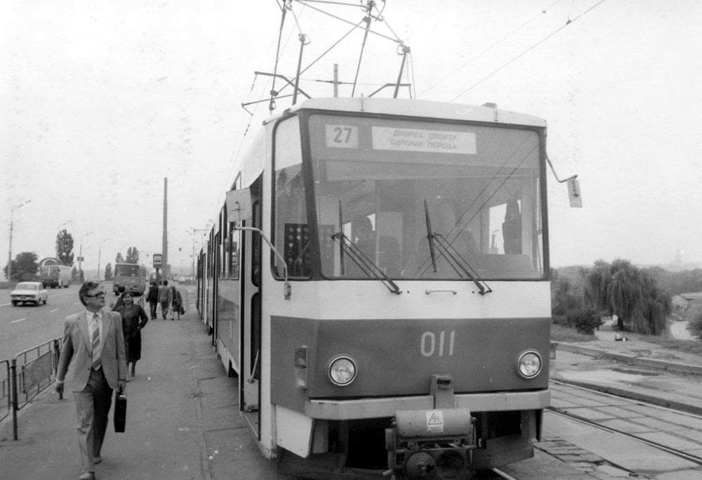 Киев, Tatra T6B5SU № 011; Киев — Исторические фотографии