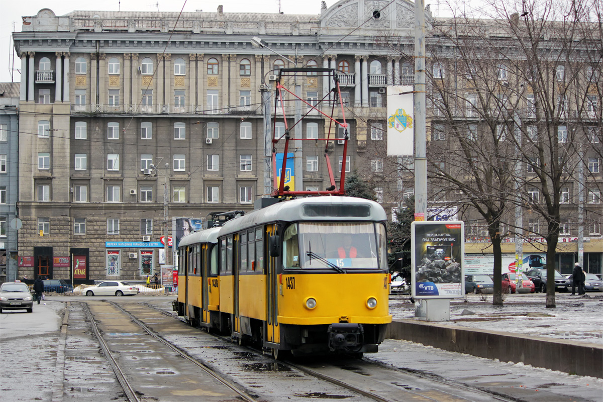 Днепр, Tatra T4D-MT № 1437