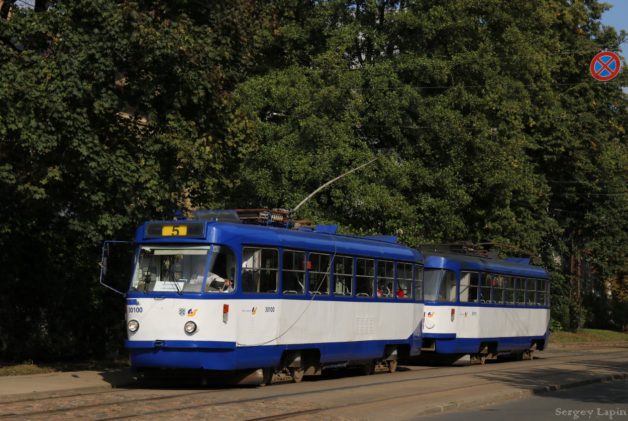 Рига, Tatra T3A № 30100