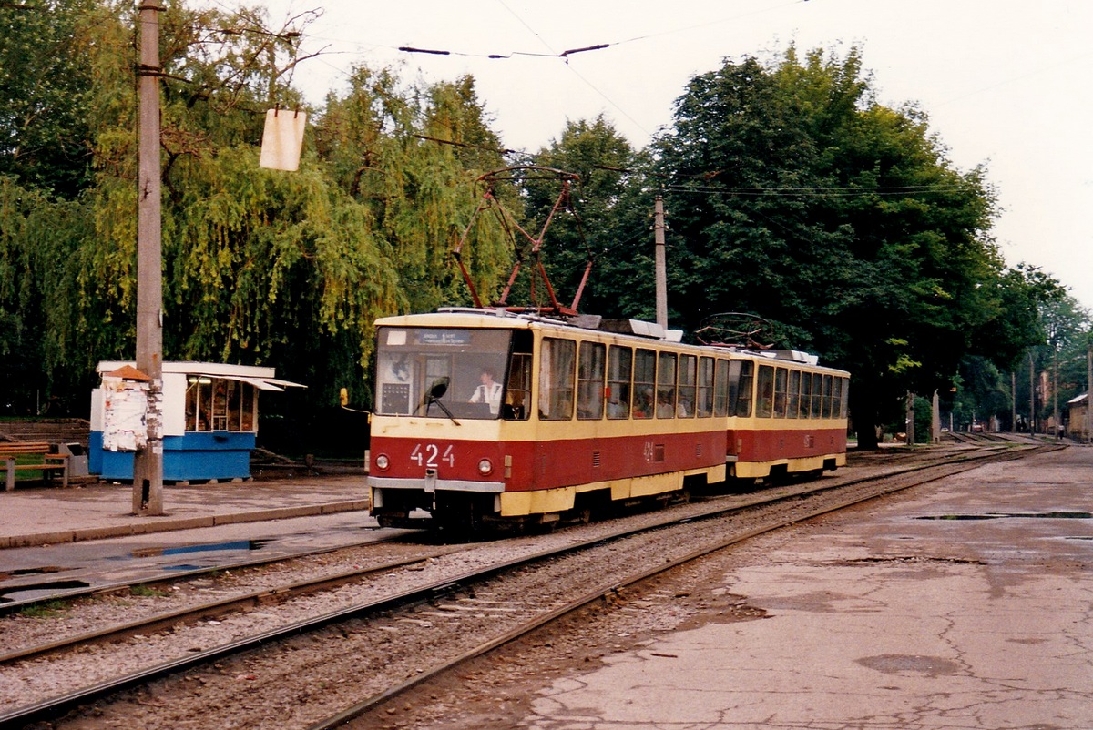 Запорожье, Tatra T6B5SU № 424