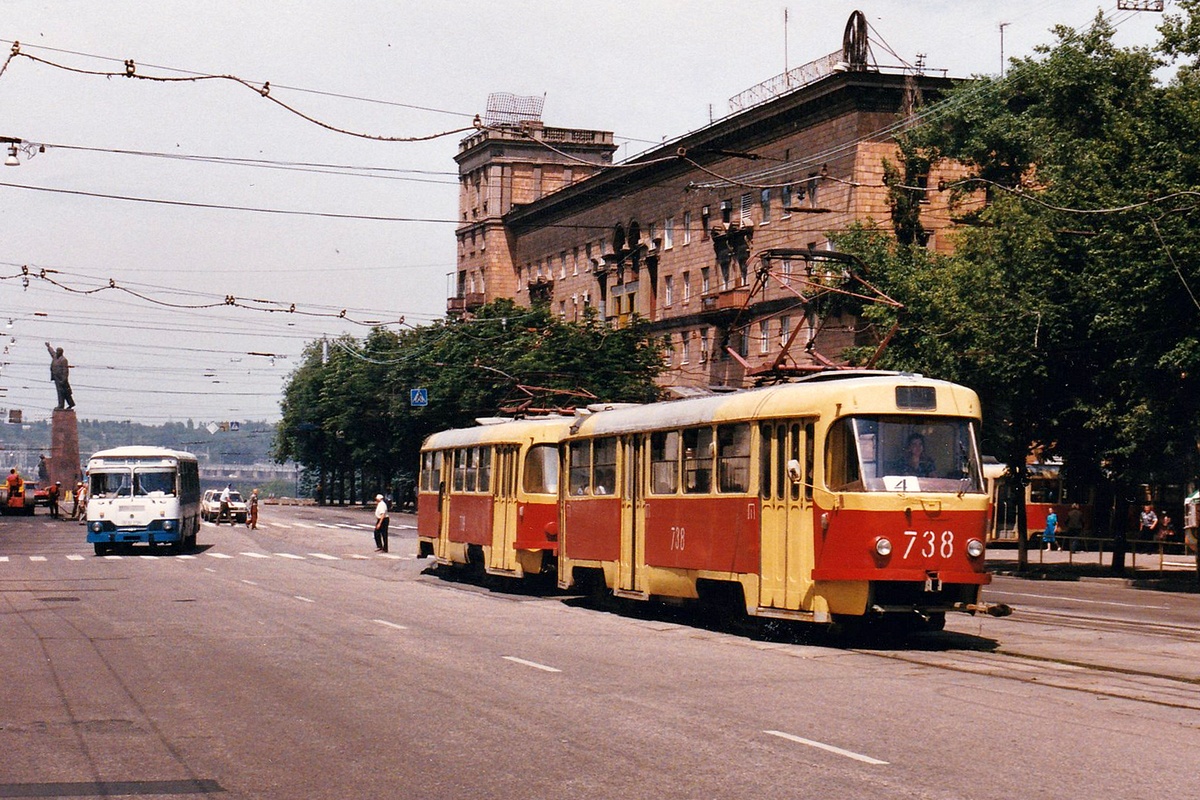Запорожье, Tatra T3SU № 738