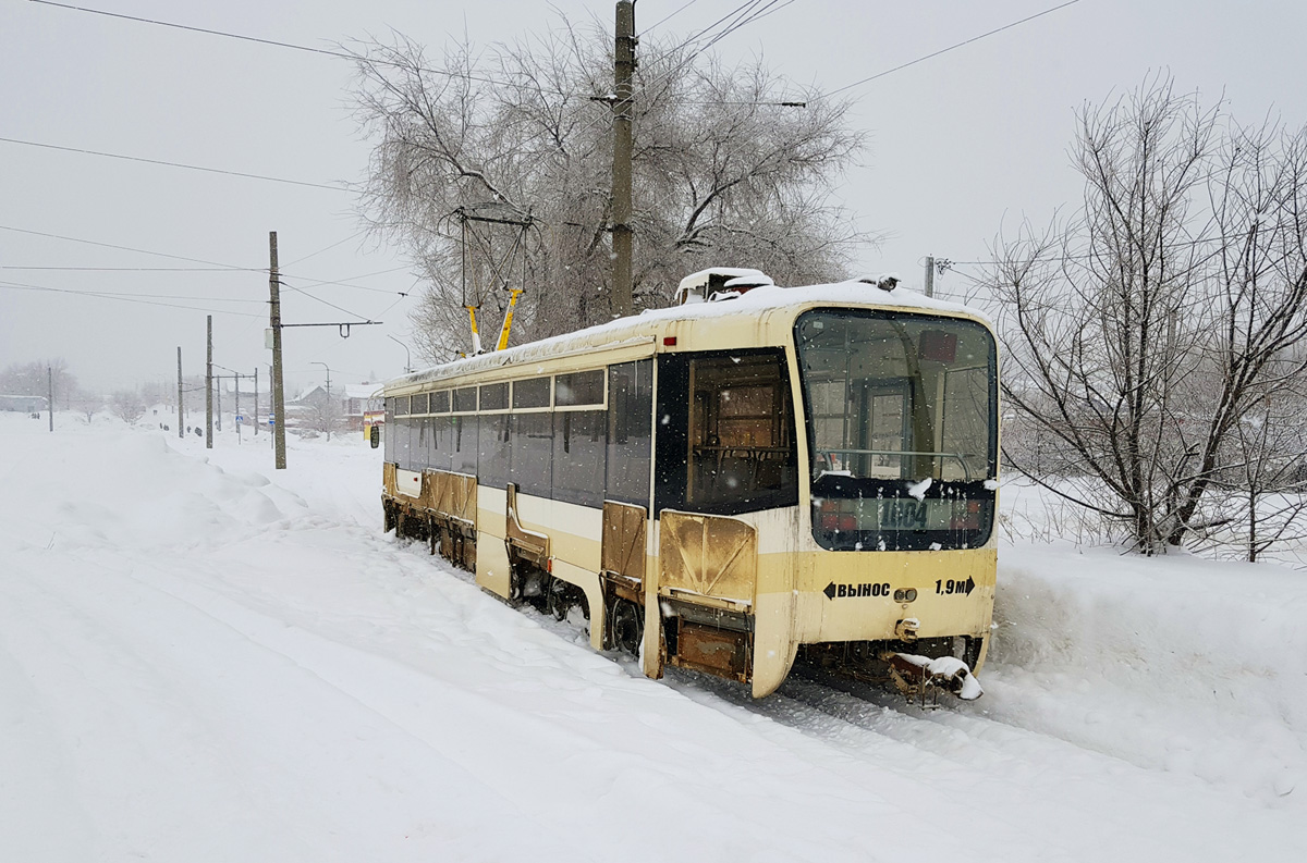 Саратов, 71-619КТ № 1004; Саратов — Последствия снегопадов зимой 2018–2019 гг.