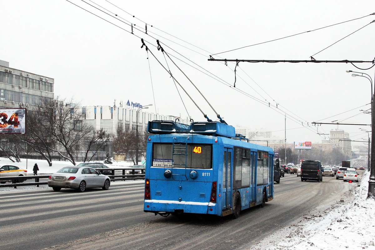 Москва, Тролза-5265.00 «Мегаполис» № 8111