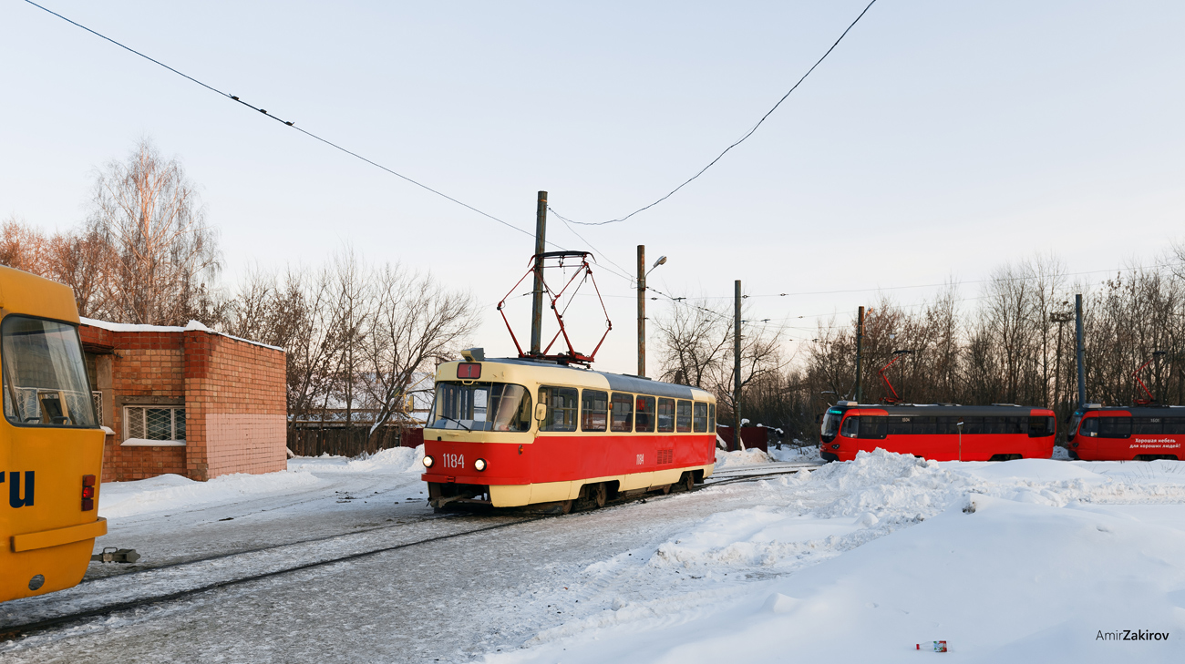 Ижевск, Tatra T3K № 1184