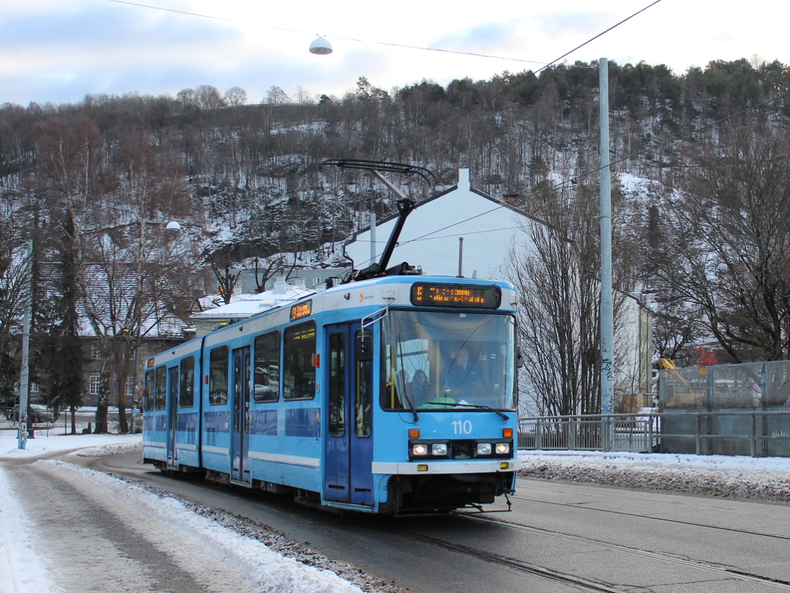 Осло, Duewag SL 79/I № 110 Осло, Duewag SL 79/I № 110