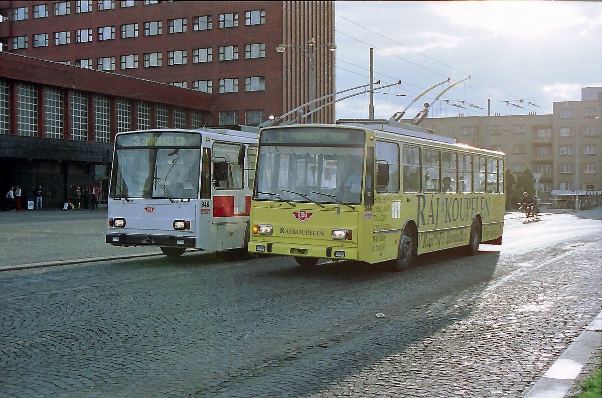 Pardubice, Škoda 14TrM — 340; Pardubice, Škoda 14Tr17/6M — 368