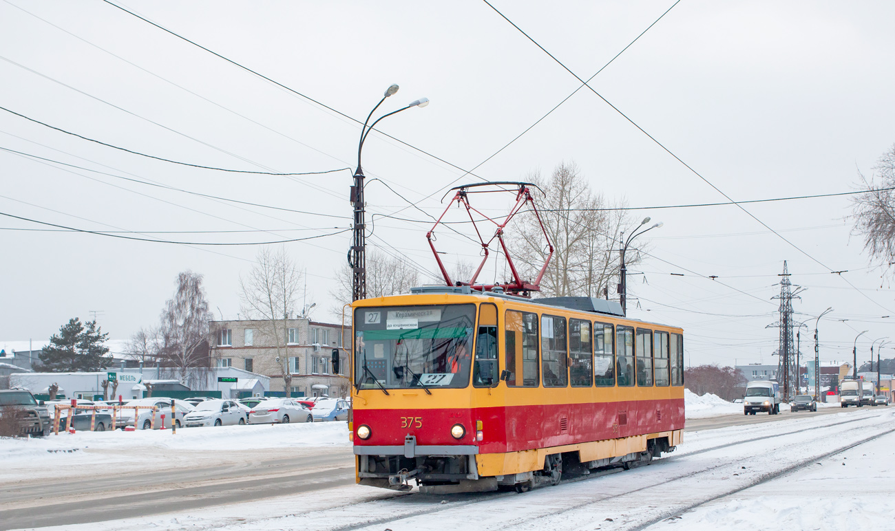 Екатеринбург, Tatra T6B5SU № 375