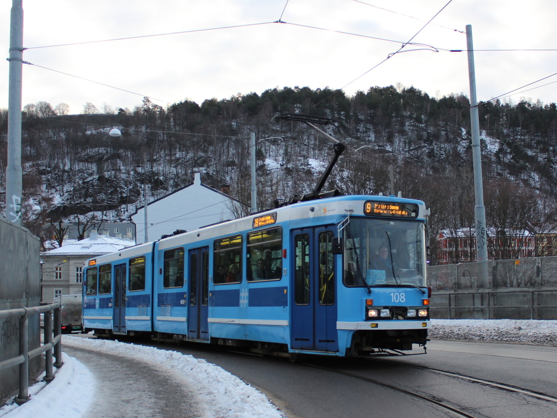 Oslo, Duewag SL 79/I № 108