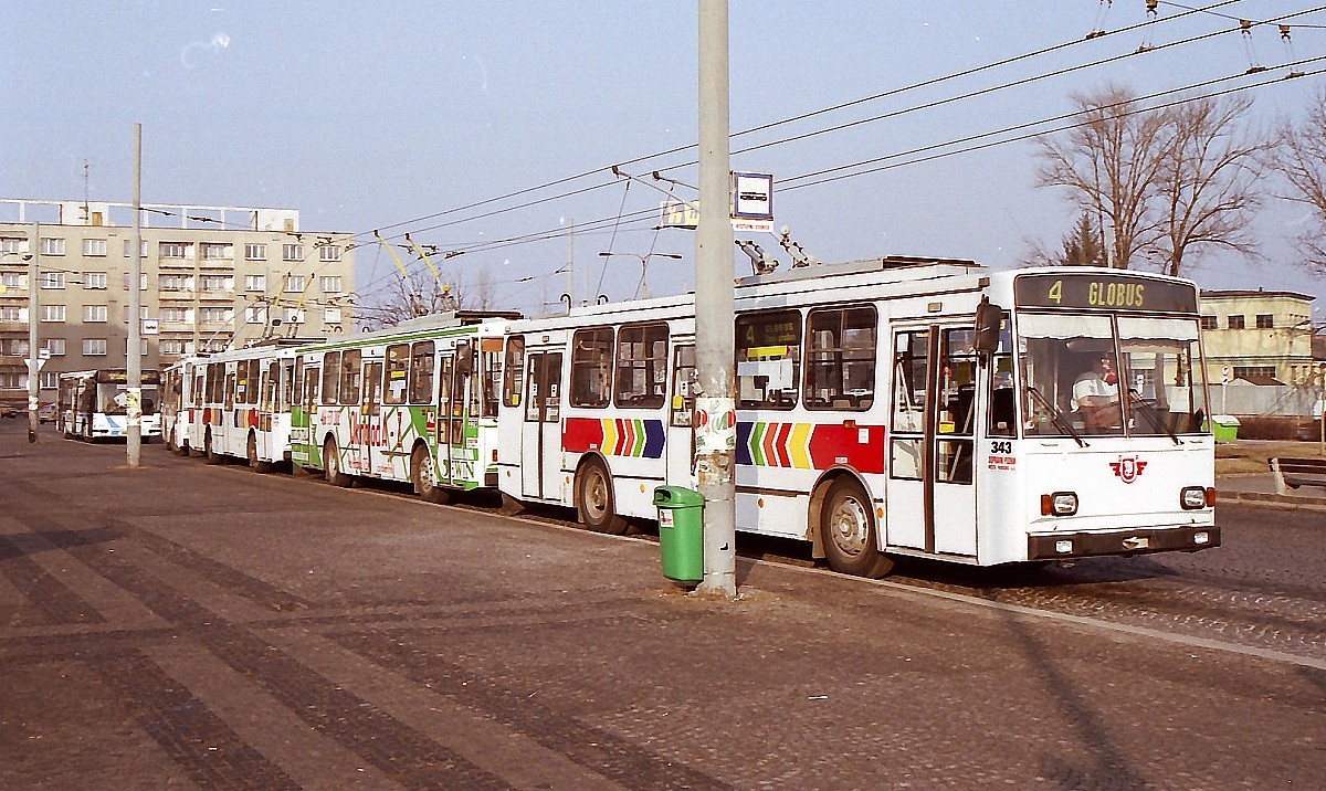 Пардубице, Škoda 14TrM № 343; Пардубице, Škoda 14Tr08/6 № 339